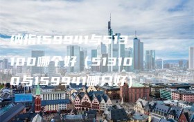 纳指159941与513100哪个好（513100与159941哪只好）