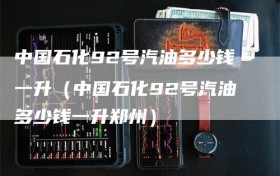 中国石化92号汽油多少钱一升（中国石化92号汽油多少钱一升郑州）