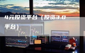 4元投资平台（投资3.0平台）