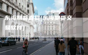 东海期货直播(东海期货交易软件)