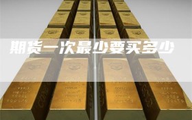 期货一次最少要买多少
