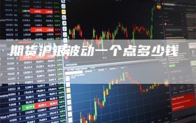 期货沪银波动一个点多少钱