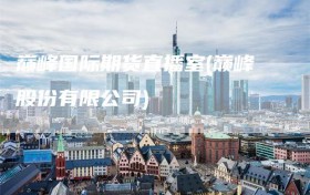 巅峰国际期货直播室(巅峰股份有限公司)