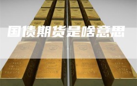 国债期货是啥意思