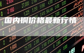国内铜价格最新行情