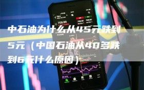 中石油为什么从45元跌到5元（中国石油从40多跌到6元什么原因）