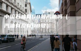 中国石油有98号汽油吗（汽油有没有98号）