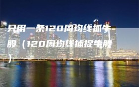 只用一条120周均线抓牛股（120周均线捕捉牛股）