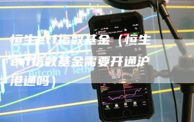 恒生etf指数基金（恒生etf指数基金需要开通沪港通吗）