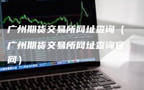广州期货交易所网址查询（广州期货交易所网址查询官网）