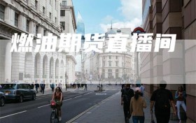 燃油期货直播间