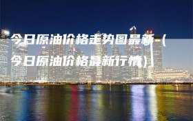 今日原油价格走势图最新（今日原油价格最新行情）