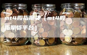 mt4股指期货（mt4股指期货平台）