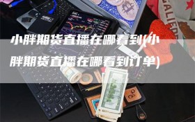 小胖期货直播在哪看到(小胖期货直播在哪看到订单)