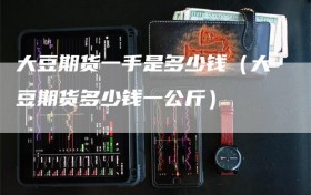 大豆期货一手是多少钱（大豆期货多少钱一公斤）