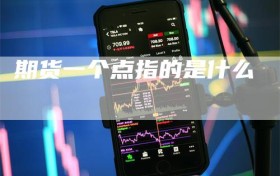 期货一个点指的是什么