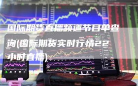国际期货直播频道节目单查询(国际期货实时行情22小时直播)