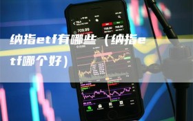 纳指etf有哪些（纳指etf哪个好）