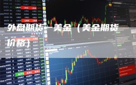 外盘期货一美金（美金期货价格）