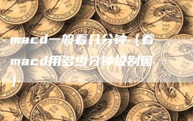 macd一般看几分钟（看macd用多少分钟级别图）