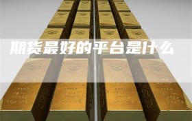 期货最好的平台是什么