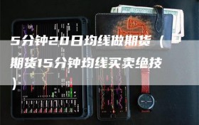 5分钟20日均线做期货（期货15分钟均线买卖绝技）