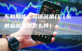 东航期货公司排名第几（东航金融期货怎么样）