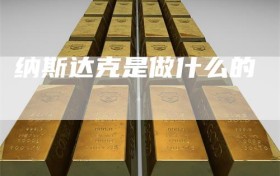 纳斯达克是做什么的