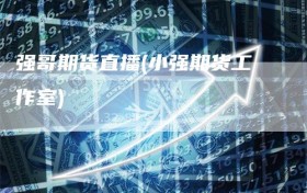 强哥期货直播(小强期货工作室)