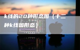 k线的20种形态图（十二种k线图形态）
