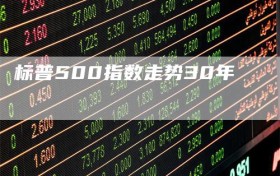 标普500指数走势30年