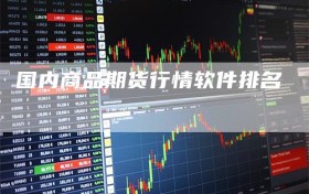 国内商品期货行情软件排名