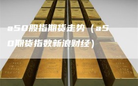 a50股指期货走势（a50期货指数新浪财经）