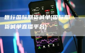 世行国际期货喊单(国际期货喊单直播平台)