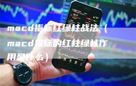 macd指标红绿柱战法（macd指标的红柱绿柱作用是什么）
