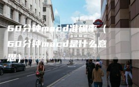60分钟macd准确率（60分钟macd是什么意思）