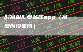 创富盈汇贵金属app（富盈创投集团）