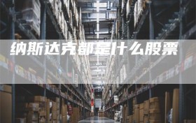 纳斯达克都是什么股票