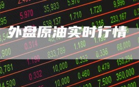 外盘原油实时行情