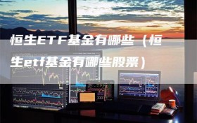 恒生ETF基金有哪些（恒生etf基金有哪些股票）