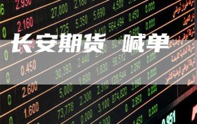 长安期货 喊单