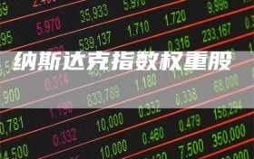 纳斯达克指数权重股