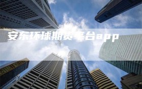 安东环球期货平台app