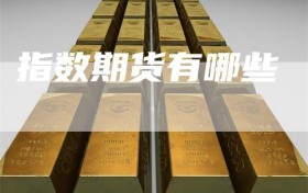 指数期货有哪些