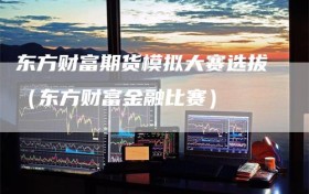 东方财富期货模拟大赛选拔（东方财富金融比赛）