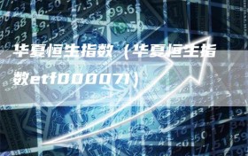 华夏恒生指数（华夏恒生指数etf000071）