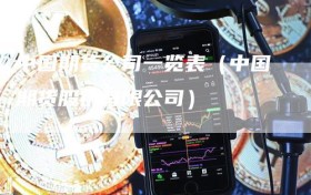 中国期货公司一览表（中国期货股份有限公司）