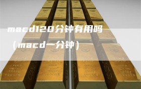 macd120分钟有用吗（macd一分钟）