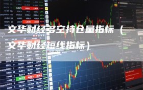 文华财经多空持仓量指标（文华财经短线指标）