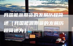 我国能源期货的发展历程简述（我国能源期货的发展历程简述为）